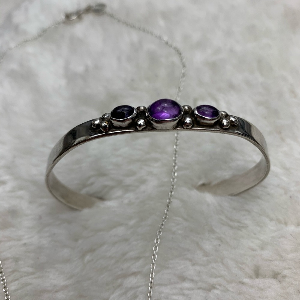 Amethyst Jewelry Duo